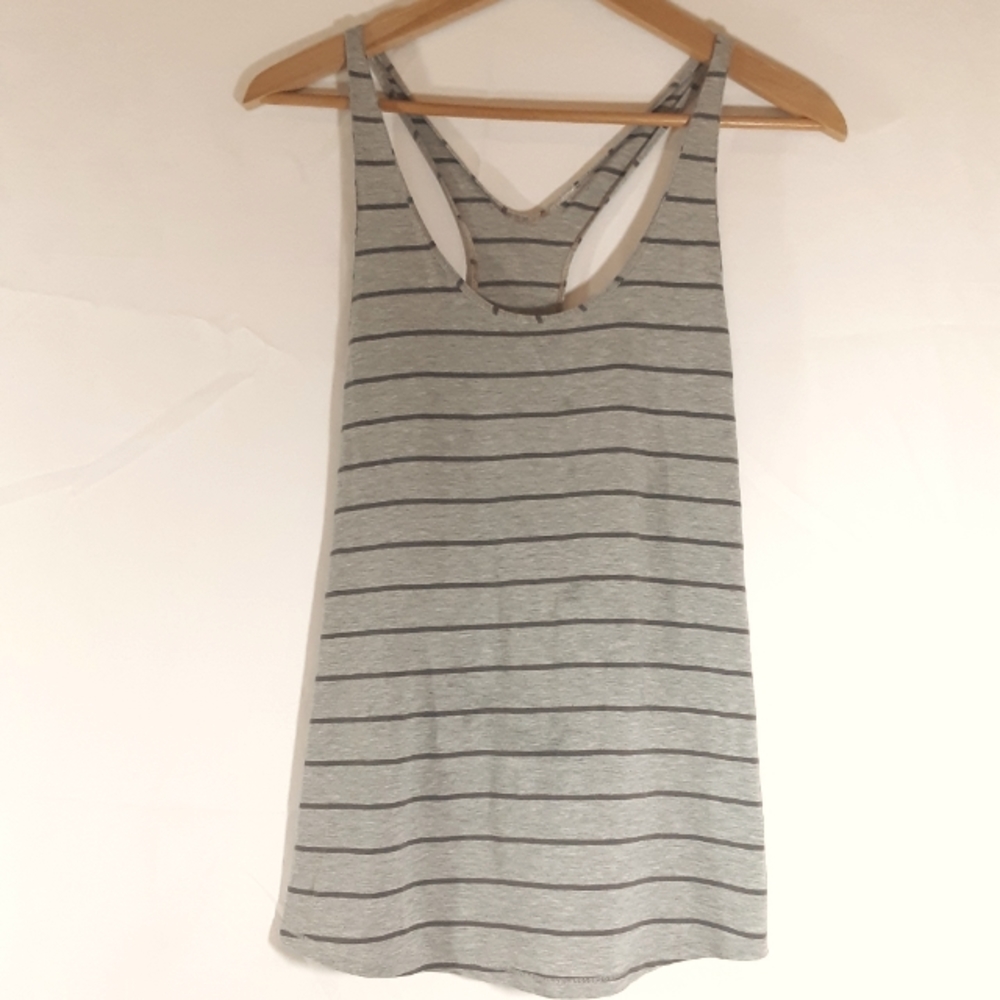 LULULEMON Athletica Racerback Striped Tank Womens